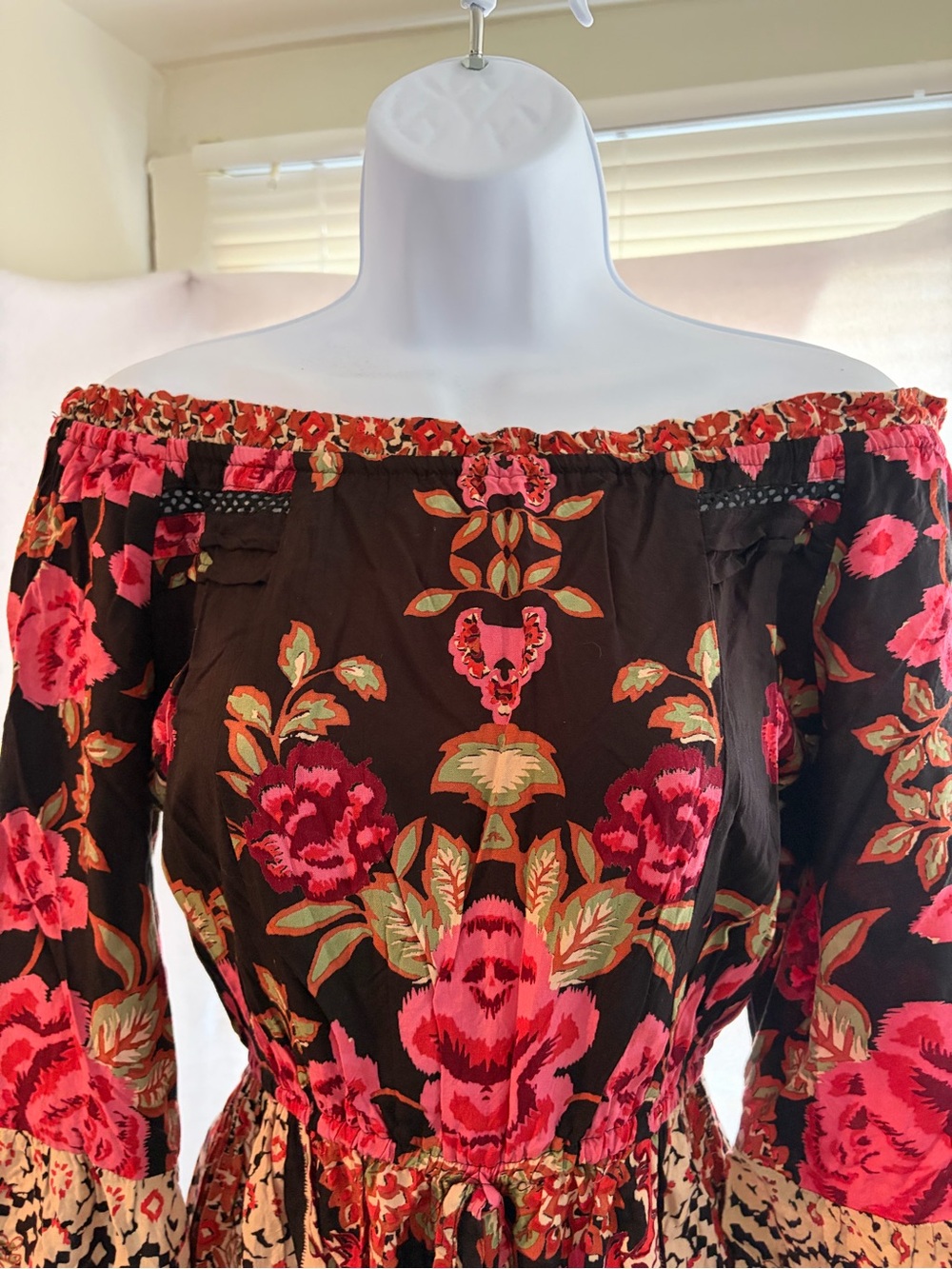 Vtg 90s Angie floral romper - Picture 5 of 14